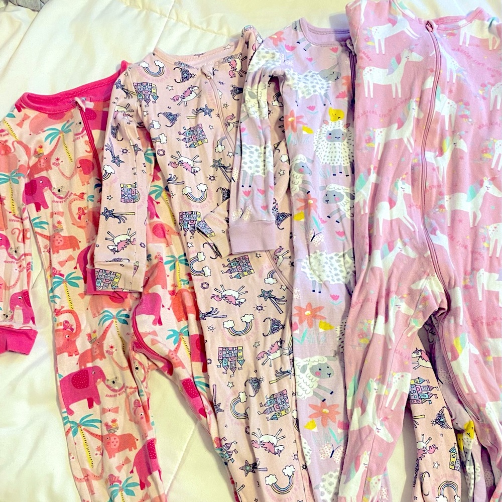 TCP pajama zip sleeper lot. 2t